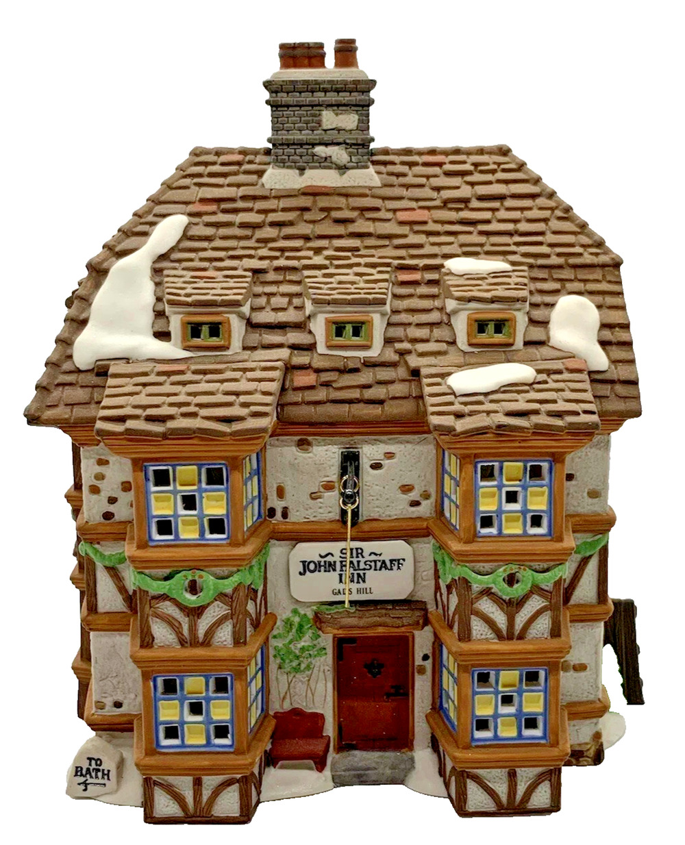 Dept 56 Sir John Falstaff Inn 1995 of Heritage Village Dickens W/ Box NO Light